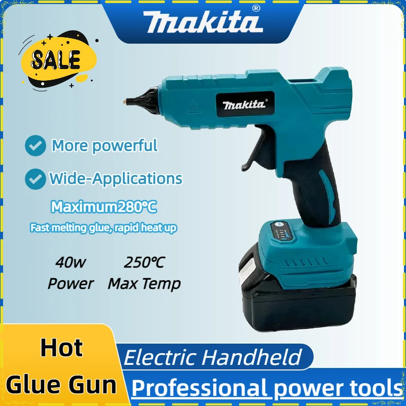 Makita Electric Handheld Hot Glue Gun DIY Hot Melt Welding Hot Air Gun, Makita Cordless Repair Anti-scald NozzleTool
Makita Electric Handheld Hot Glue Gun DIY Hot Melt Welding Hot Air Gun, Makita Cordless Repair Anti-scald NozzleTool