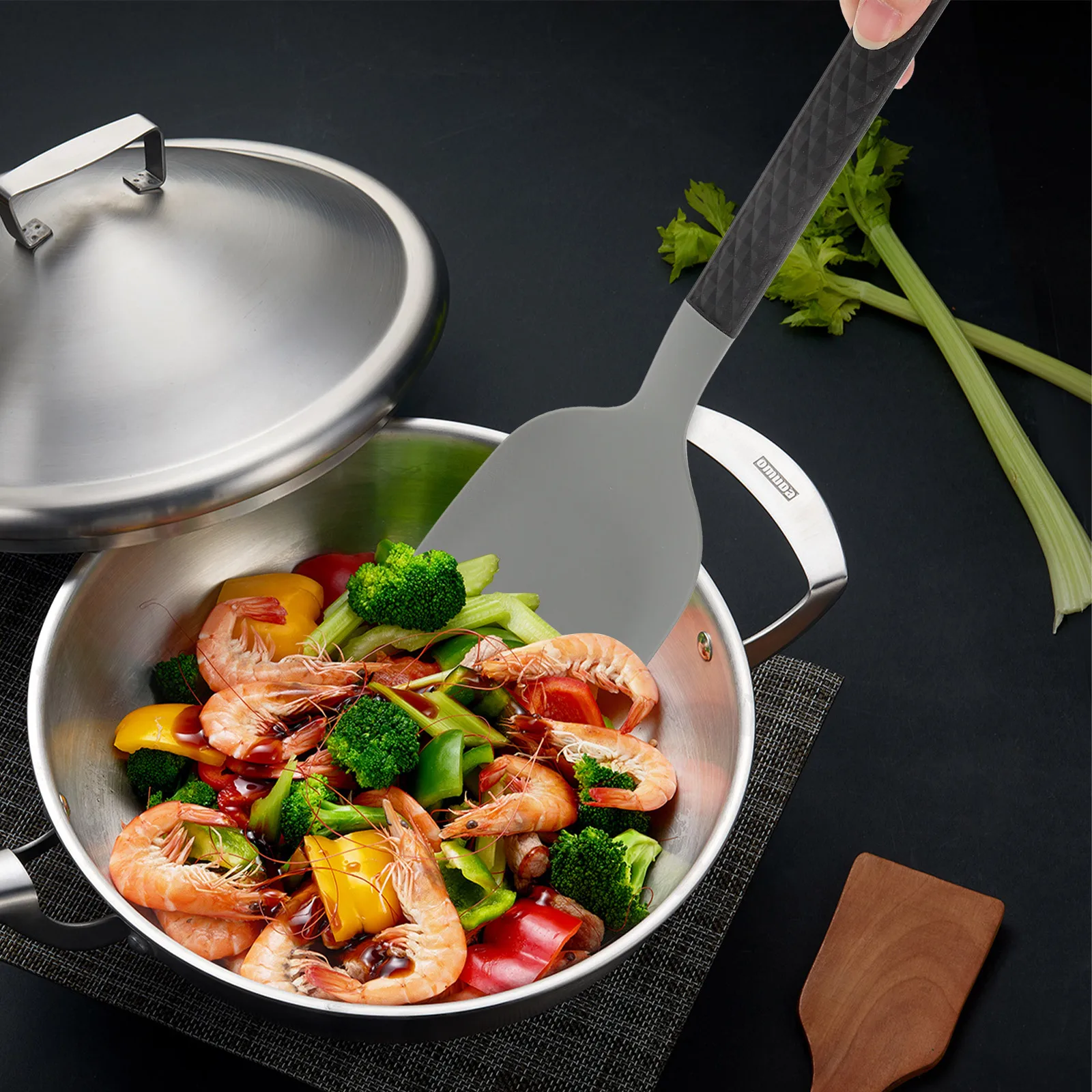 Silicone Spatula Non stick Pan Kitchen Tool Heat Resistant Cooking Utensil Safe for Nonstick Cookware Silicone Scraper
Silicone Spatula Non stick Pan Kitchen Tool Heat Resistant Cooking Utensil Safe for Nonstick Cookware Silicone Scraper