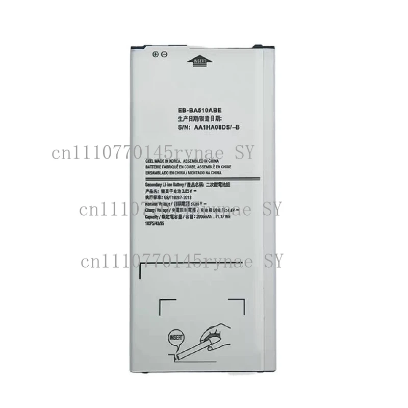 EB-BA510ABE 2300mAh Original Battery For Samsung Galaxy A5 2016 SM-A510 Series
EB-BA510ABE 2300mAh Original Battery For Samsung Galaxy A5 2016 SM-A510 Series