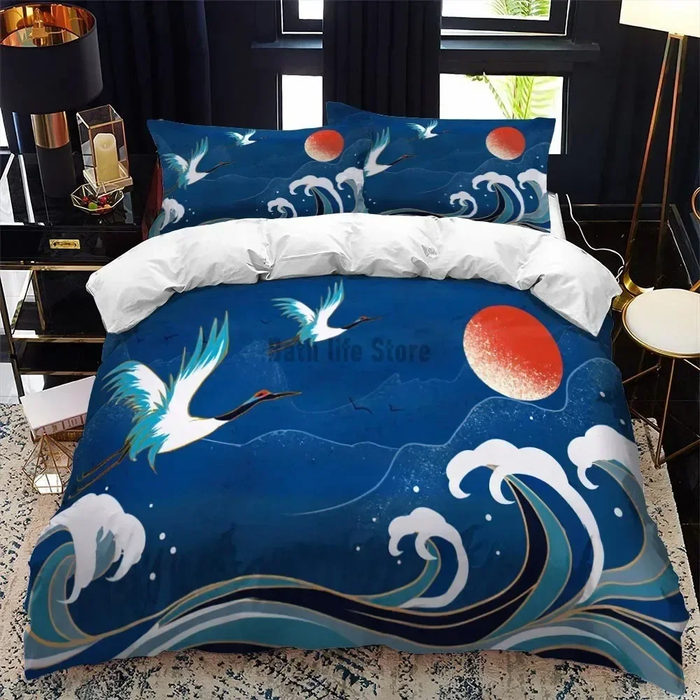 Japanese Painting Bedding Set Landscape for Kids Girl Luxury Duvet Cover Pillowcase 3D Print Quilt Cover
Japanese Painting Bedding Set Landscape for Kids Girl Luxury Duvet Cover Pillowcase 3D Print Quilt Cover