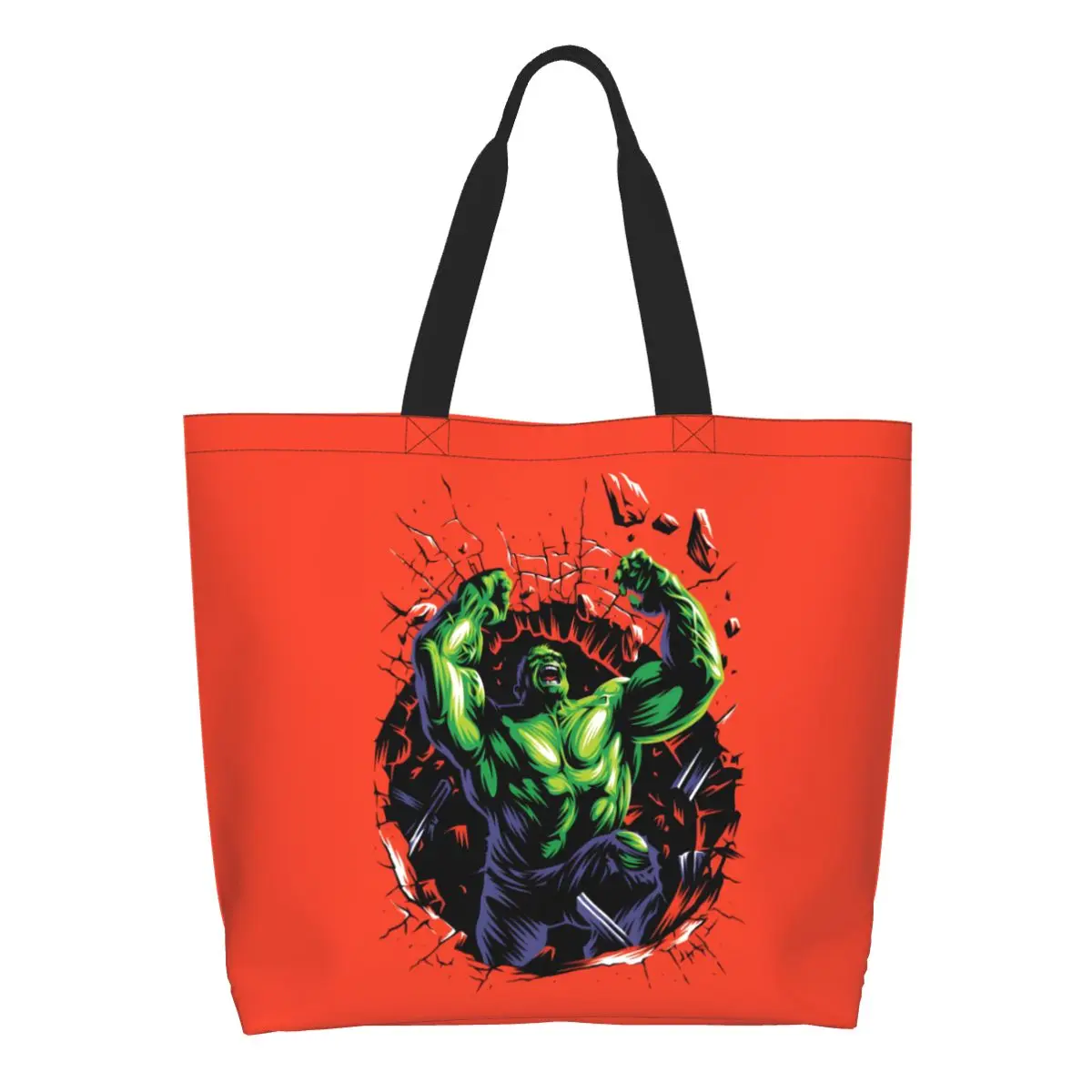 Custom Kawaii Print Hulk Tote Shopping Bags Washable Canvas Shoulder Shopper Comics Handbag
Custom Kawaii Print Hulk Tote Shopping Bags Washable Canvas Shoulder Shopper Comics Handbag