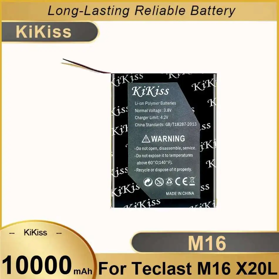 High Compatibility For Teclast M16 X20L Tablet PC 2-Wire Laptop Battery Long-Lasting Performance 10000mAh
High Compatibility For Teclast M16 X20L Tablet PC 2-Wire Laptop Battery Long-Lasting Performance 10000mAh