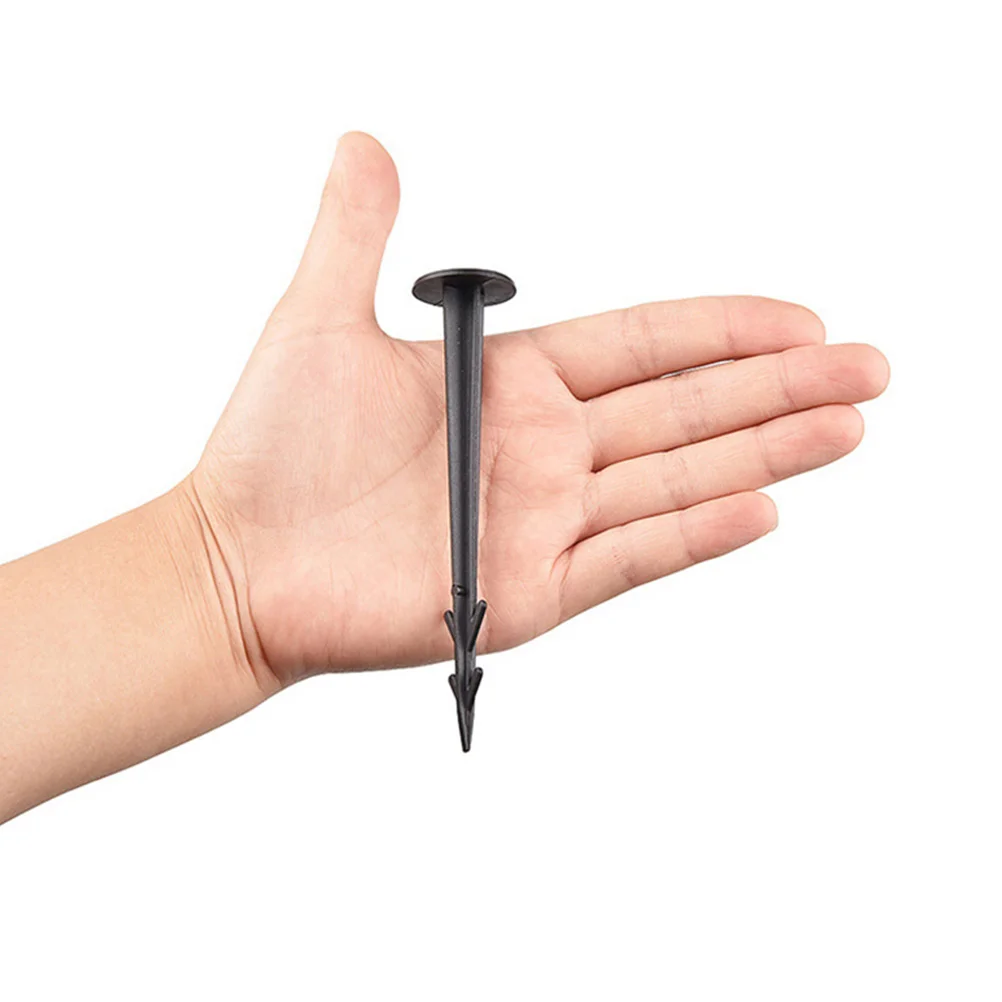 50pcs Plastic Tent Nails Ground Stakes Camping Accessories Beach Windproof Pegs Stable Support Landscaping Gardening High
50pcs Plastic Tent Nails Ground Stakes Camping Accessories Beach Windproof Pegs Stable Support Landscaping Gardening High