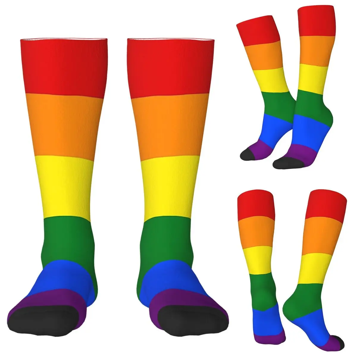 Носки с радужным флагом для геев, чулки в стиле Харадзюку, всесезонные длинные носки, аксессуары для унисекс, рождественские подарки
Носки с радужным флагом для геев, чулки в стиле Харадзюку, всесезонные длинные носки, аксессуары для унисекс, рождественские подарки