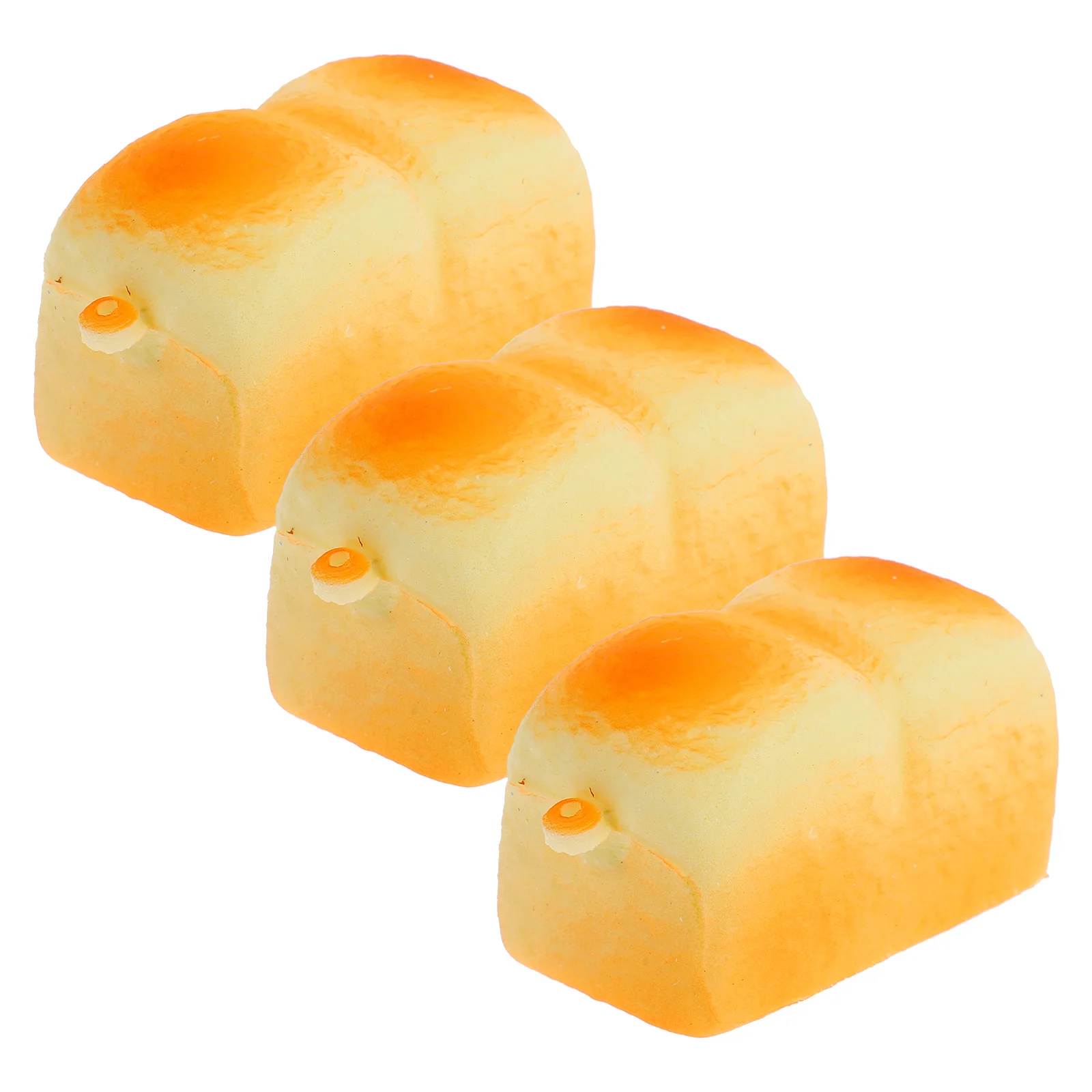 3 Pcs Bread Toy Stretchy for Office Hand Stress Reliever Artificial Squeeze Toys Pu Interesting Decompression Student
3 Pcs Bread Toy Stretchy for Office Hand Stress Reliever Artificial Squeeze Toys Pu Interesting Decompression Student
