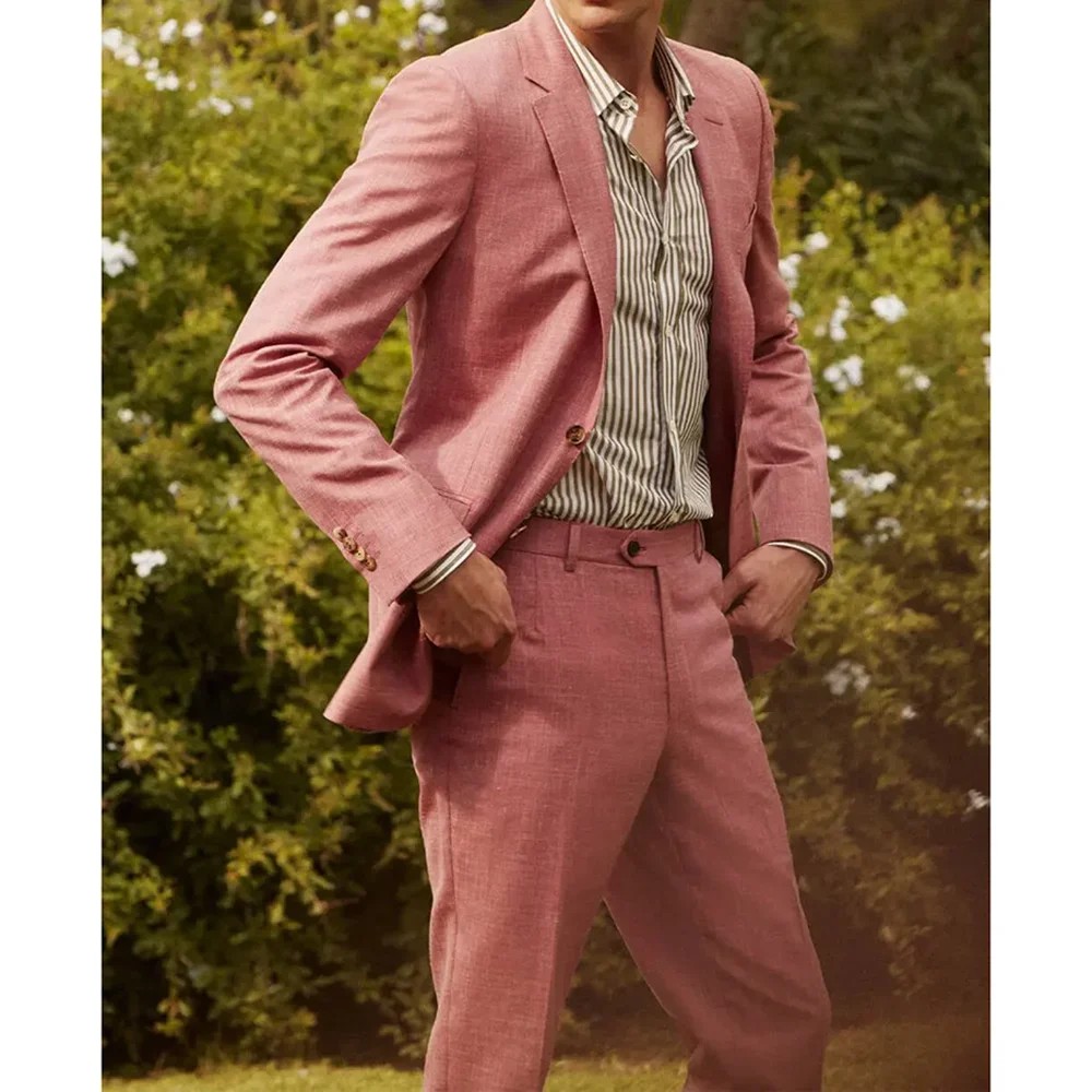 High Quality Linen Suits for Men Formal Notch Lapel Single Breasted Male Suit Beach Casual Wedding Groom Tuxedo 2 Piece Set
High Quality Linen Suits for Men Formal Notch Lapel Single Breasted Male Suit Beach Casual Wedding Groom Tuxedo 2 Piece Set