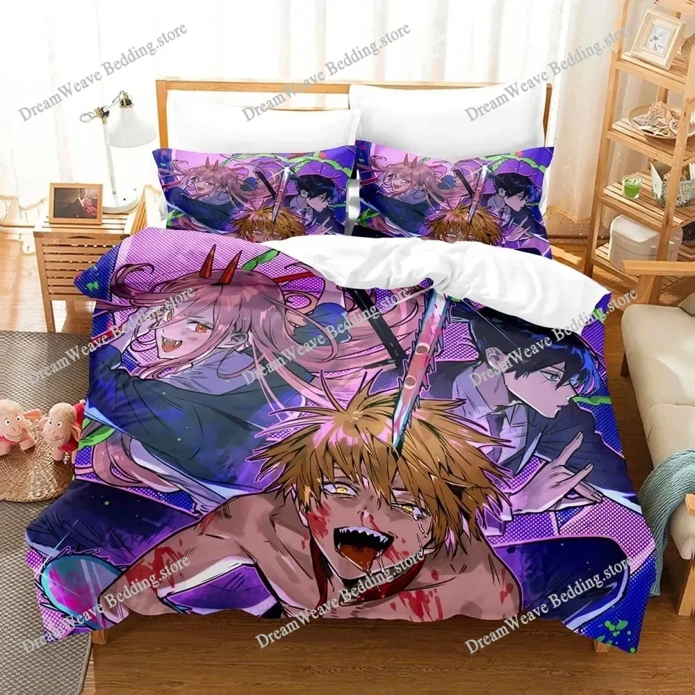 Anime Chainsaw Man Makima Bedding Set Boys Girls Twin Queen Size Duvet Cover Pillowcase Bed Kids Adult Home Textileextile
Anime Chainsaw Man Makima Bedding Set Boys Girls Twin Queen Size Duvet Cover Pillowcase Bed Kids Adult Home Textileextile