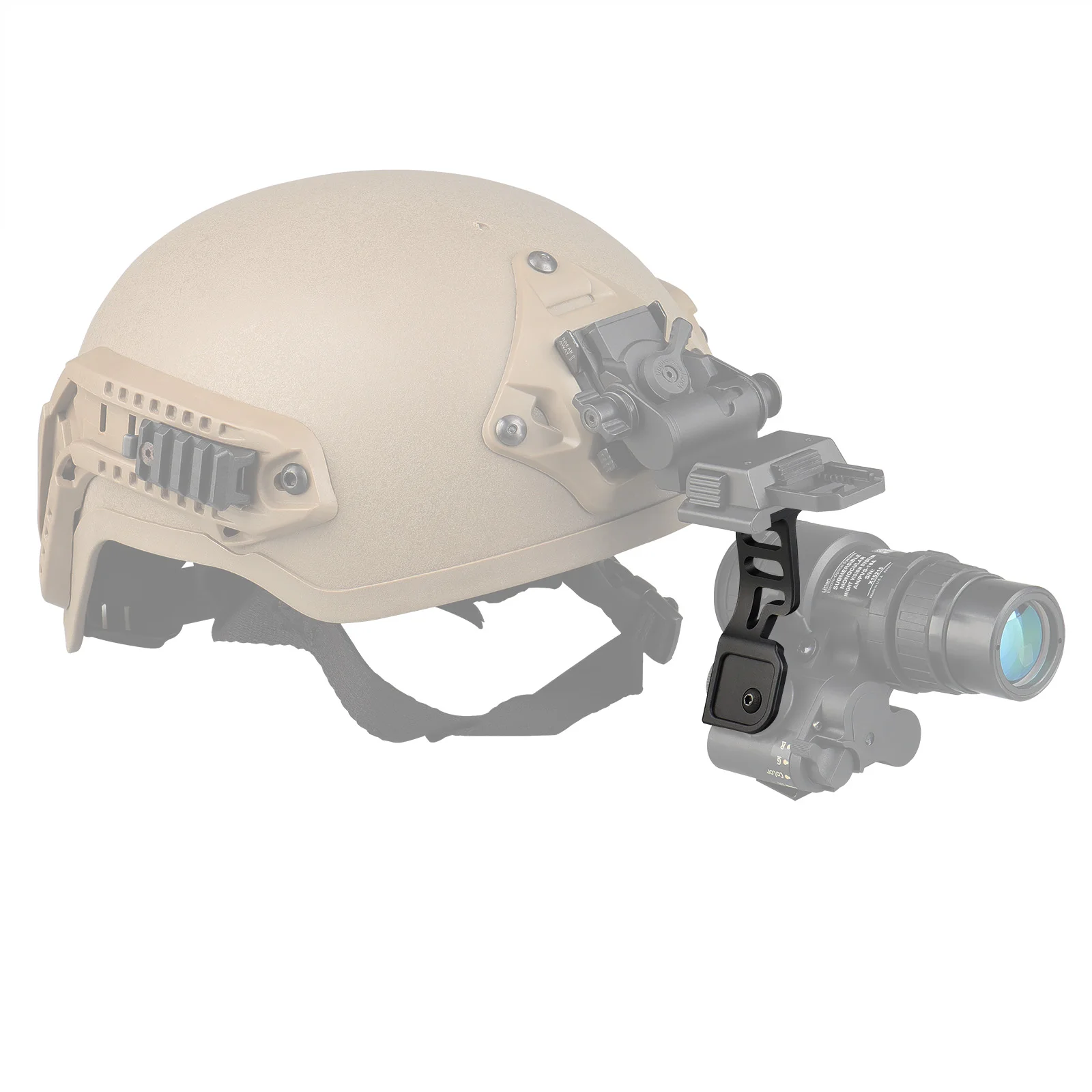Кронштейн для шлема из алюминиевого сплава PVS-18 NVG, металлический адаптер для крепления на шлем
Кронштейн для шлема из алюминиевого сплава PVS-18 NVG, металлический адаптер для крепления на шлем