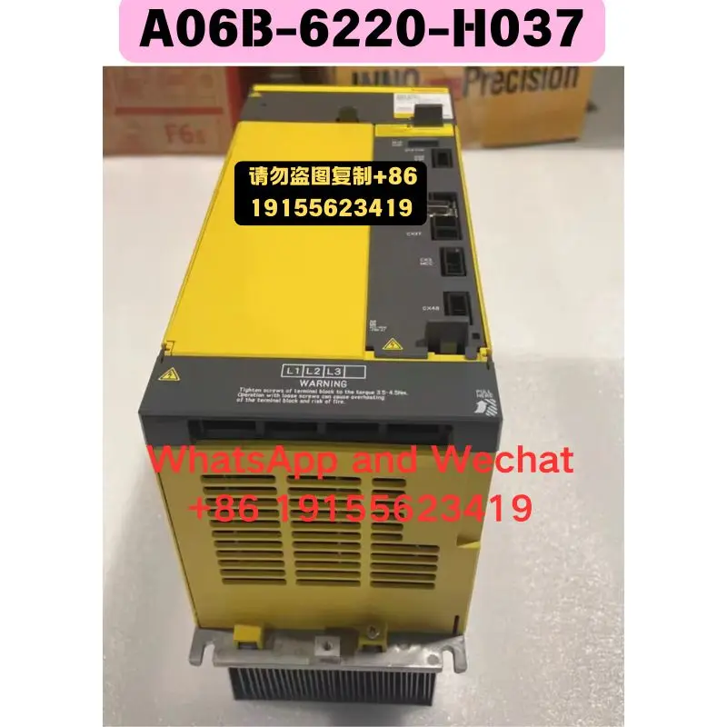 Used OEM disassembled parts A06B-6220-H037 Driver Functional test OK Fast delivery
Used OEM disassembled parts A06B-6220-H037 Driver Functional test OK Fast delivery