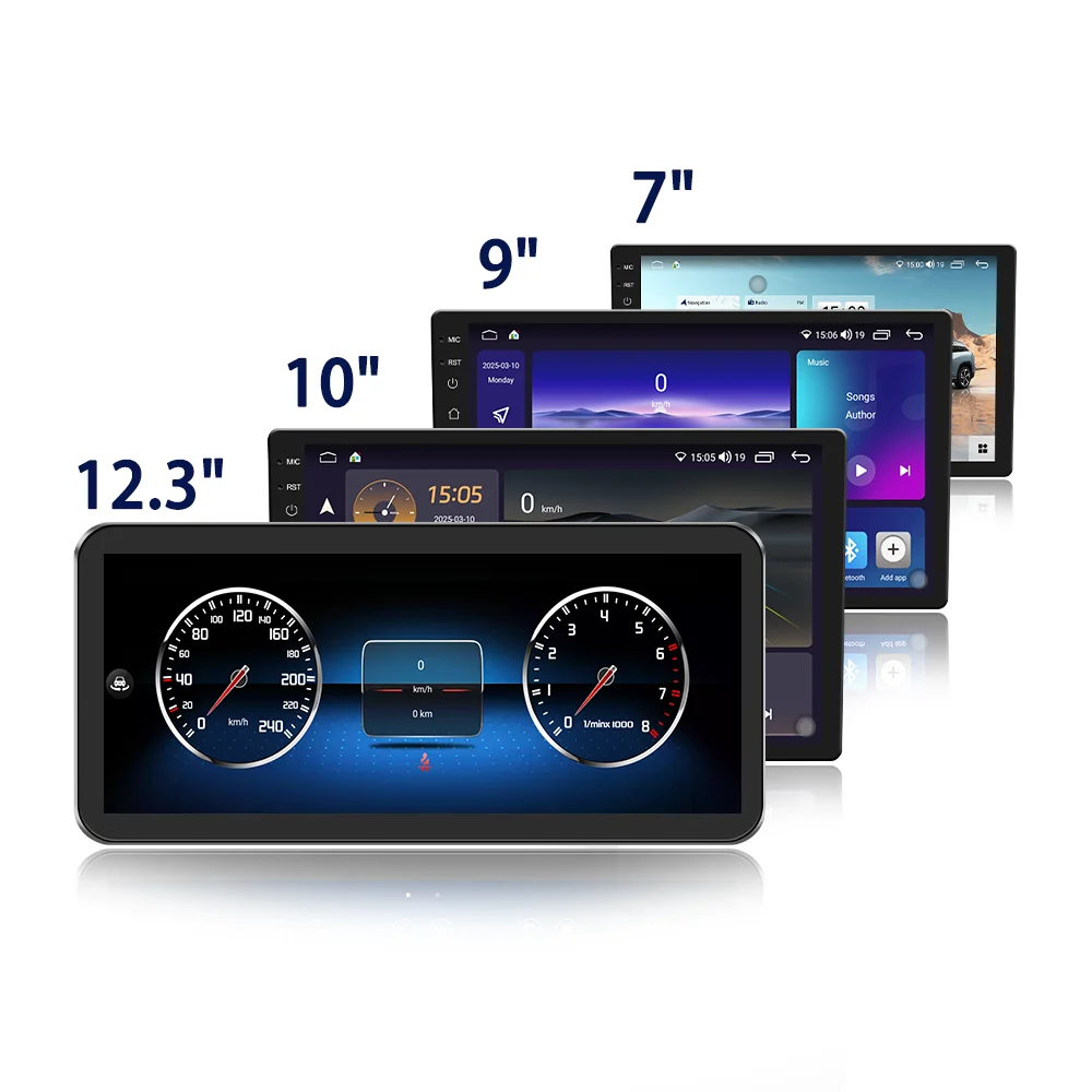 New Universal Autoradio QLED 2K 7 9 10 13 Inch Touch Screen Radio Audio Stereo Android Car Multimedia Player For Car Accessory
New Universal Autoradio QLED 2K 7 9 10 13 Inch Touch Screen Radio Audio Stereo Android Car Multimedia Player For Car Accessory