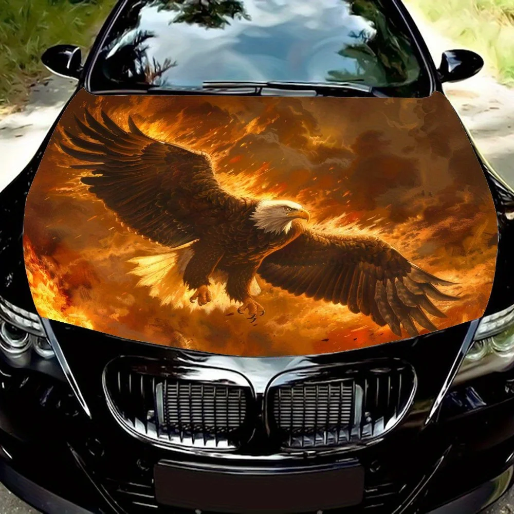 Flame Eagle Car Hood Wrap Color Vinyl Sticker Truck Graphic Bonnet Auto Accessories Decor Decal Gift Easy To Disassemble
Flame Eagle Car Hood Wrap Color Vinyl Sticker Truck Graphic Bonnet Auto Accessories Decor Decal Gift Easy To Disassemble