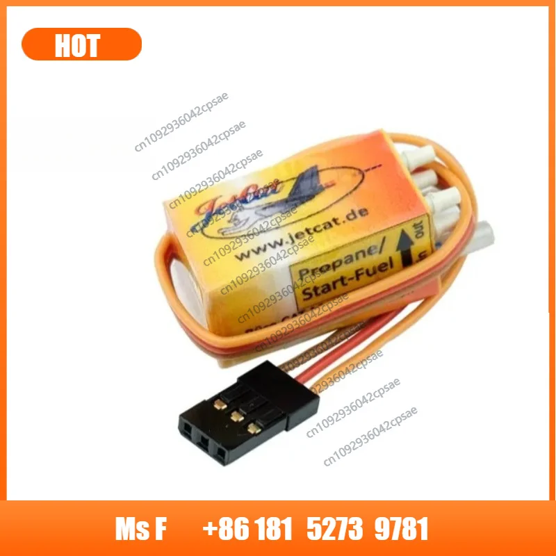 JetCat Mini Solenoid Valve Block, Propane & Start-Fuel Dual Control Solenoid Module for Non-RX Series RC Turbojet Turbine Engine
JetCat Mini Solenoid Valve Block, Propane & Start-Fuel Dual Control Solenoid Module for Non-RX Series RC Turbojet Turbine Engine