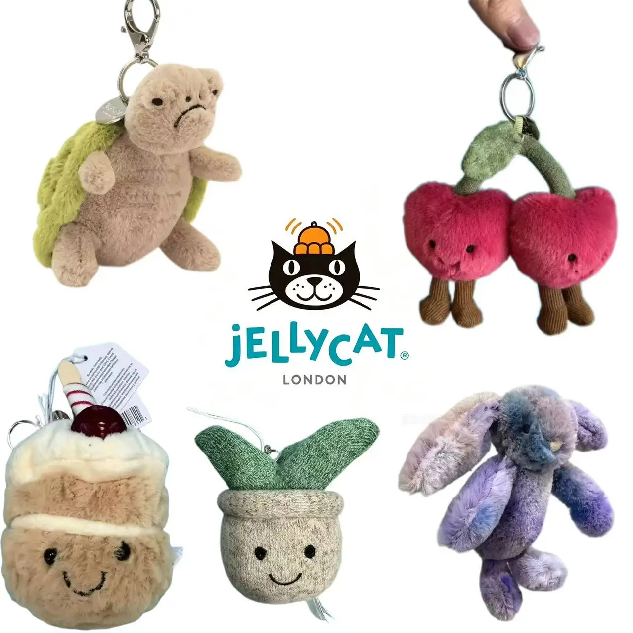 JELLYCAT JC brand plush toy keychain,cute accessory, suitable as a bag charm, perfect for birthday or Children's Day gifts 2026
JELLYCAT JC brand plush toy keychain,cute accessory, suitable as a bag charm, perfect for birthday or Children's Day gifts 2026