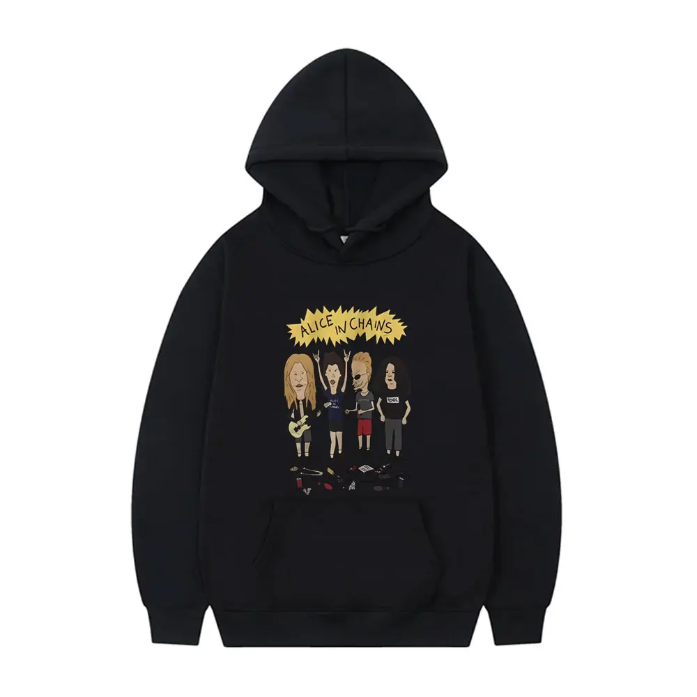Rock Band Alice in Chains Cartoon Style Hoodie Men Women Oversized Gothic Sweatshirt Male Vintage Casual Fleece Cotton Hoodies
Rock Band Alice in Chains Cartoon Style Hoodie Men Women Oversized Gothic Sweatshirt Male Vintage Casual Fleece Cotton Hoodies