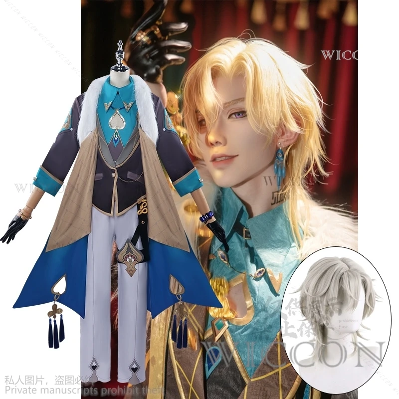 Игра Honkai Star Rail Авантюрин Косплей Костюм Ролевая игра Одежда Полный комплект Униформа Шляпа Хэллоуин Парики Анимационный реквизит
Игра Honkai Star Rail Авантюрин Косплей Костюм Ролевая игра Одежда Полный комплект Униформа Шляпа Хэллоуин Парики Анимационный реквизит