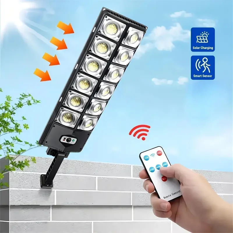 New All-in-One Outdoor Solar Street Light Human Body Induction Courtyard Lamp Remote Control Wall Lamp Waterproof Garden Light
New All-in-One Outdoor Solar Street Light Human Body Induction Courtyard Lamp Remote Control Wall Lamp Waterproof Garden Light