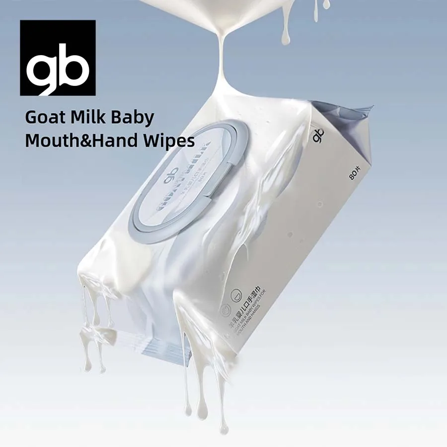 gb Hand & Face Baby Goat Milk Wipes , No Alcohol and Formaldehyde, No fluorescent brightener, 12 Packs (960 Wipes Total)
gb Hand & Face Baby Goat Milk Wipes , No Alcohol and Formaldehyde, No fluorescent brightener, 12 Packs (960 Wipes Total)