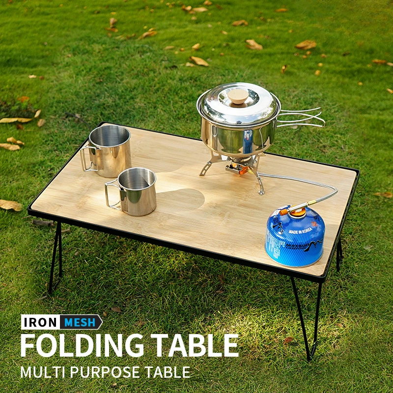 Outdoor folding mesh table bamboo table camping portable barbecue table camping tableware drain rack
Outdoor folding mesh table bamboo table camping portable barbecue table camping tableware drain rack