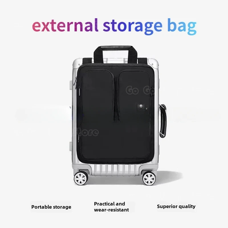 Suitcase Additional bag Large capacity boarding case hanging bag Foldable external storage bag
Suitcase Additional bag Large capacity boarding case hanging bag Foldable external storage bag