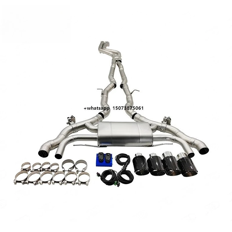 JTLD Performance Exhaust Valved Catback 304 Stainless Steel Valved Sport Exhaust System for 2019-2023 X3MX4M F97 F98 3.0T
JTLD Performance Exhaust Valved Catback 304 Stainless Steel Valved Sport Exhaust System for 2019-2023 X3MX4M F97 F98 3.0T
