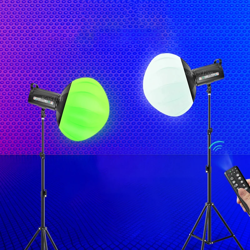 RGB LED Video Light Control Bowens Mount Lighting for Photography Video Recording Wedding Outdoor Shooting
RGB LED Video Light Control Bowens Mount Lighting for Photography Video Recording Wedding Outdoor Shooting