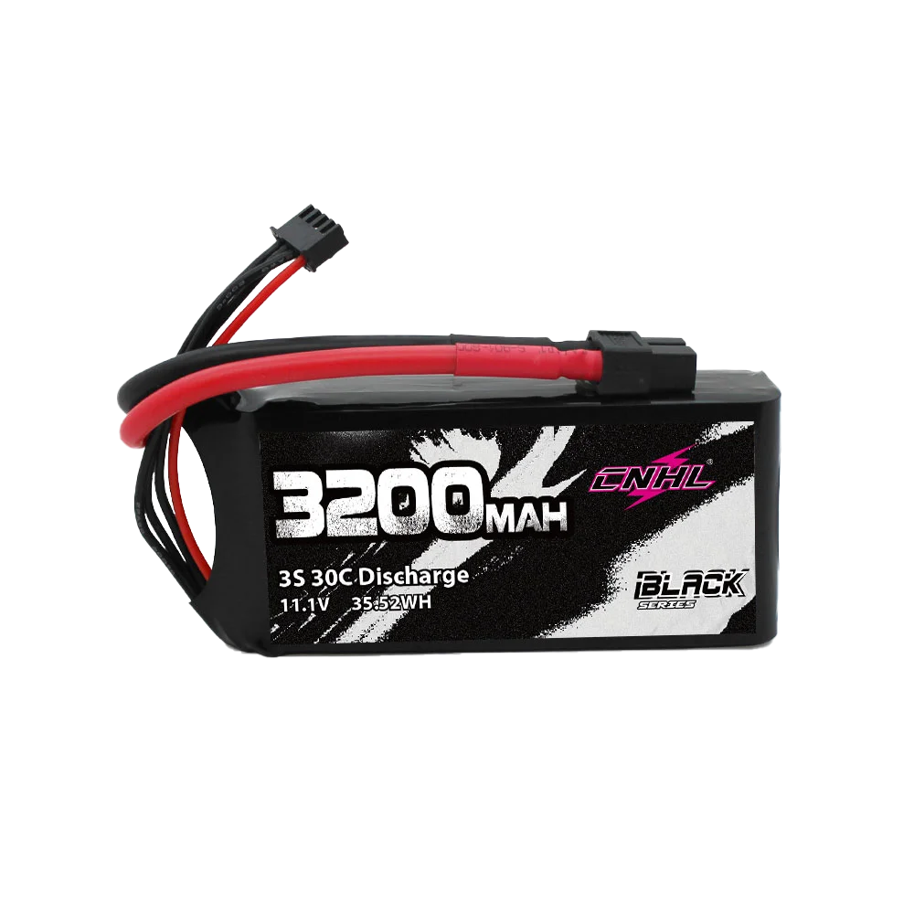 CNHL 3S Lipo Battery 11.1V 3200mAh 30C With XT60 Plug For RC Car Truck Airplane Helicopter Quadcopter Drone
CNHL 3S Lipo Battery 11.1V 3200mAh 30C With XT60 Plug For RC Car Truck Airplane Helicopter Quadcopter Drone