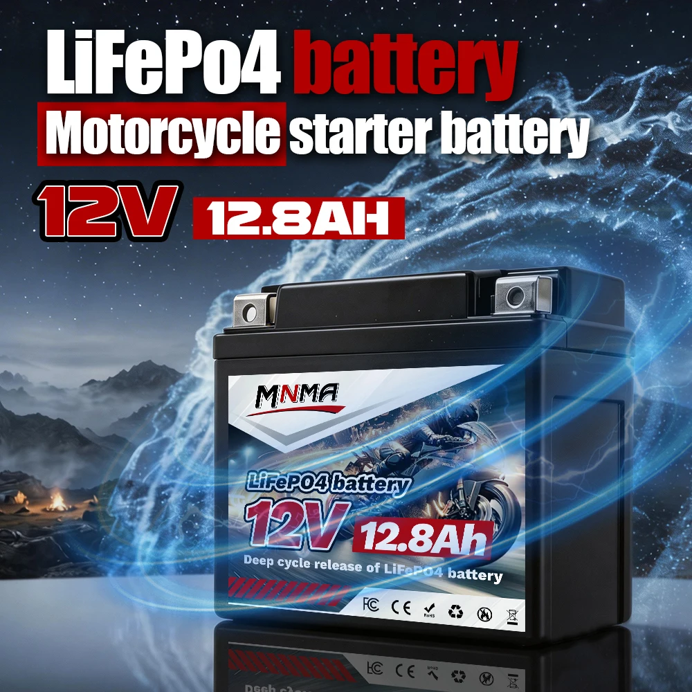 Аккумулятор LiFePO4 12В 12.8Ач со встроенной платой BMS для электромотоциклов, скутеров, квадроциклов, UTV, гидроциклов, мотоциклов и автотрициклов
Аккумулятор LiFePO4 12В 12.8Ач со встроенной платой BMS для электромотоциклов, скутеров, квадроциклов, UTV, гидроциклов, мотоциклов и автотрициклов