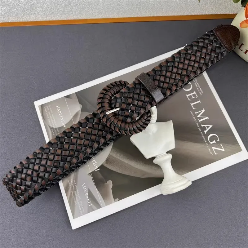 Women's PU Leather Knitted Corset Female Cummerbund Coat Waistband Dress Decration Wide Belt J1770
Women's PU Leather Knitted Corset Female Cummerbund Coat Waistband Dress Decration Wide Belt J1770