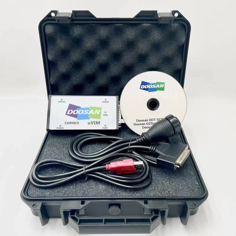 For Doosan Diagnostic Tool uvim Excavator Forklift Engine Fault Detector Interface DDT SCR DPF DCU ECU Scanner Fault Detection
For Doosan Diagnostic Tool uvim Excavator Forklift Engine Fault Detector Interface DDT SCR DPF DCU ECU Scanner Fault Detection