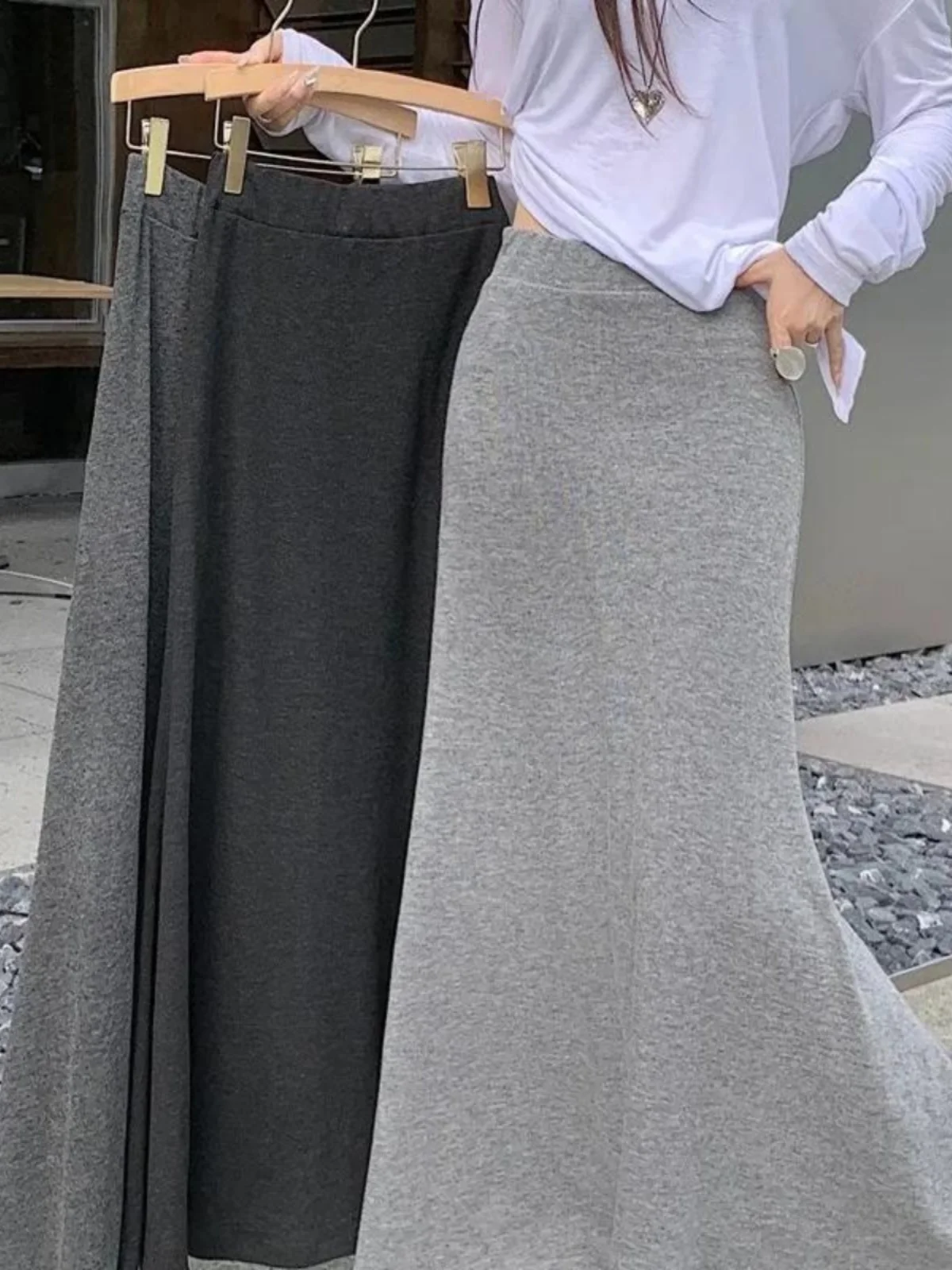 Loose Tailored High Waist Fish Tail Half Skirt Women's Spring 2026 New Style Casual Loose Large Size Wrap around Long Skirt
Loose Tailored High Waist Fish Tail Half Skirt Women's Spring 2026 New Style Casual Loose Large Size Wrap around Long Skirt