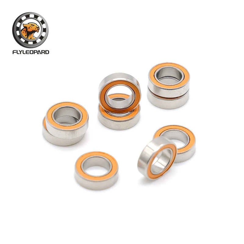 2Pcs Fishing Reel Bearings 6*10*3 mm SMR106 2RS Stainless Steel Hybrid Ceramic Air Bearing SMR106RS SMR106 2RS CB
2Pcs Fishing Reel Bearings 6*10*3 mm SMR106 2RS Stainless Steel Hybrid Ceramic Air Bearing SMR106RS SMR106 2RS CB