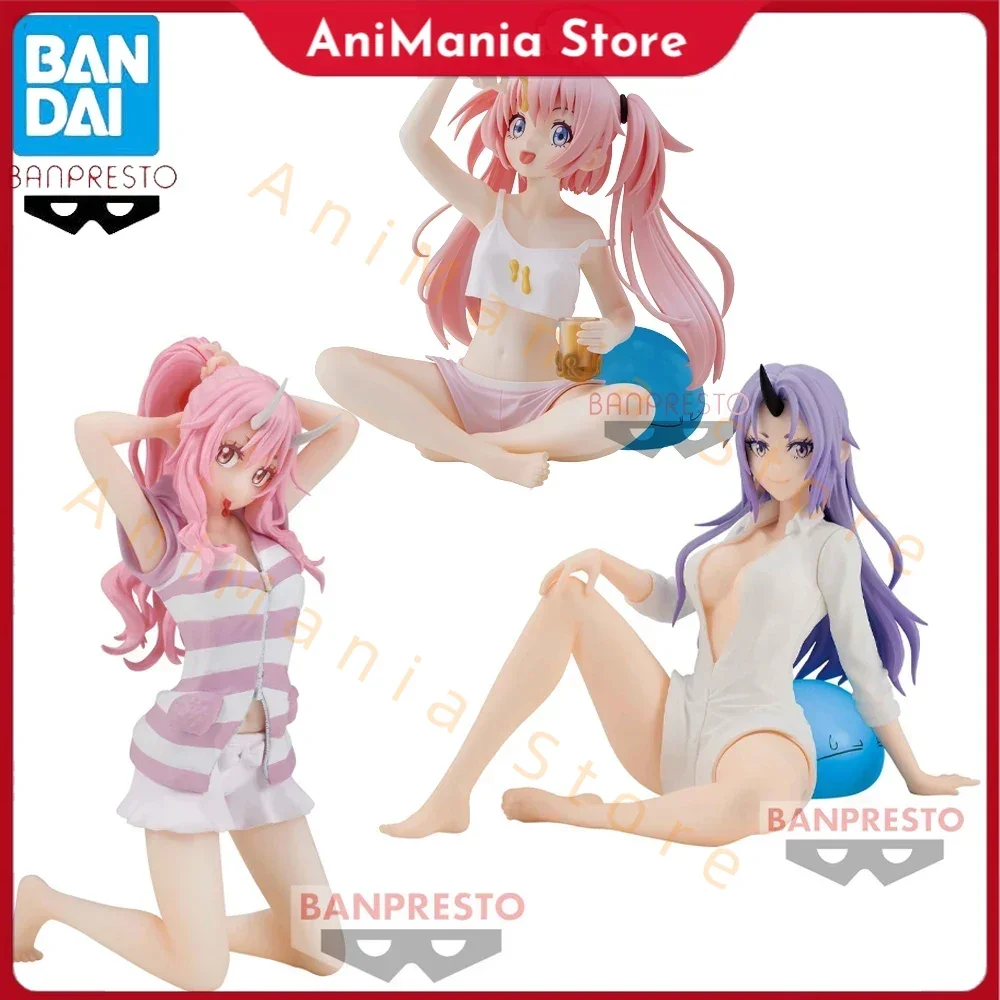 In Stock Original Banpresto Relax time That Time I Got Reincarnated as a Slime Shuna Milim Nava Shion Figure Anime Model Toy
In Stock Original Banpresto Relax time That Time I Got Reincarnated as a Slime Shuna Milim Nava Shion Figure Anime Model Toy