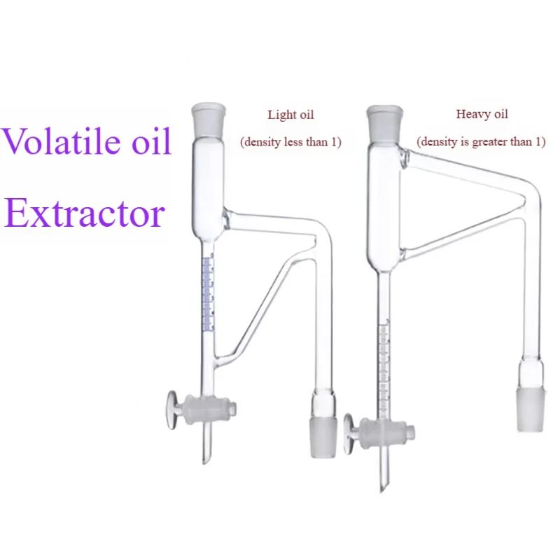 Volatile oil extractor 5/10ml volatile oil measuring device glass piston PTFE piston precision 0.1ml volatile oil measuring tube
Volatile oil extractor 5/10ml volatile oil measuring device glass piston PTFE piston precision 0.1ml volatile oil measuring tube
