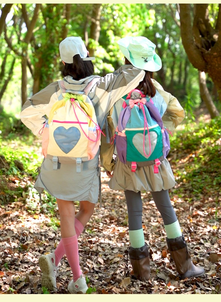 2025 New Lightweight Peach Heart Outdoor Women's Backpack Candy-colored Hiking Female College Large-capacity Travel Schoolbag
2025 New Lightweight Peach Heart Outdoor Women's Backpack Candy-colored Hiking Female College Large-capacity Travel Schoolbag
