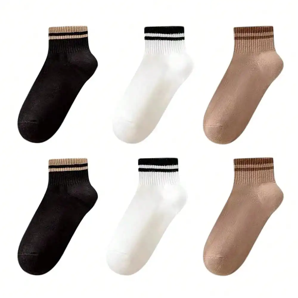 6-Pack Breathable Cotton Socksfor Men & Women Anti-Slip StretchCrew Socks(US 5-14) Reinforced HeelToe 4 Colors
6-Pack Breathable Cotton Socksfor Men & Women Anti-Slip StretchCrew Socks(US 5-14) Reinforced HeelToe 4 Colors