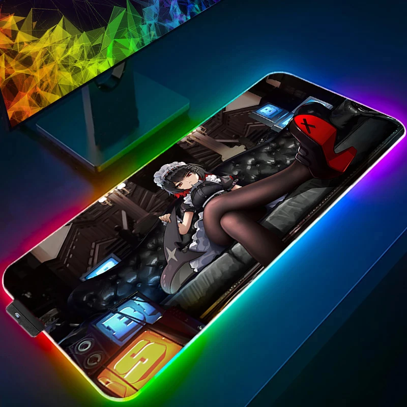 Коврик для мыши RGB Z-zenless Zone Zero Ellen Joe, профессиональный игровой игровой коврик Speed Lock Edge, настольный светодиодный коврик для мыши, коврик для клавиатуры
Коврик для мыши RGB Z-zenless Zone Zero Ellen Joe, профессиональный игровой игровой коврик Speed Lock Edge, настольный светодиодный коврик для мыши, коврик для клавиатуры