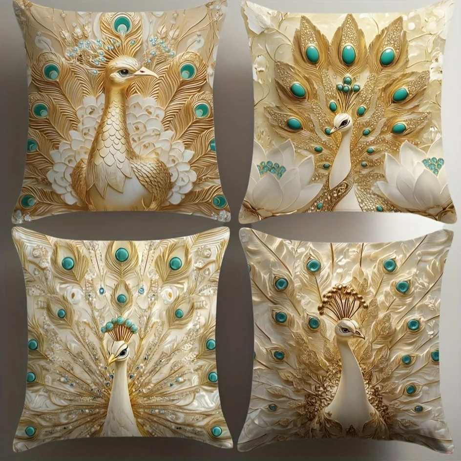 3D Peacock Creative Design PillowcaseSuitable for sofa car bedroom decorative cushion cover pillow cover
3D Peacock Creative Design PillowcaseSuitable for sofa car bedroom decorative cushion cover pillow cover