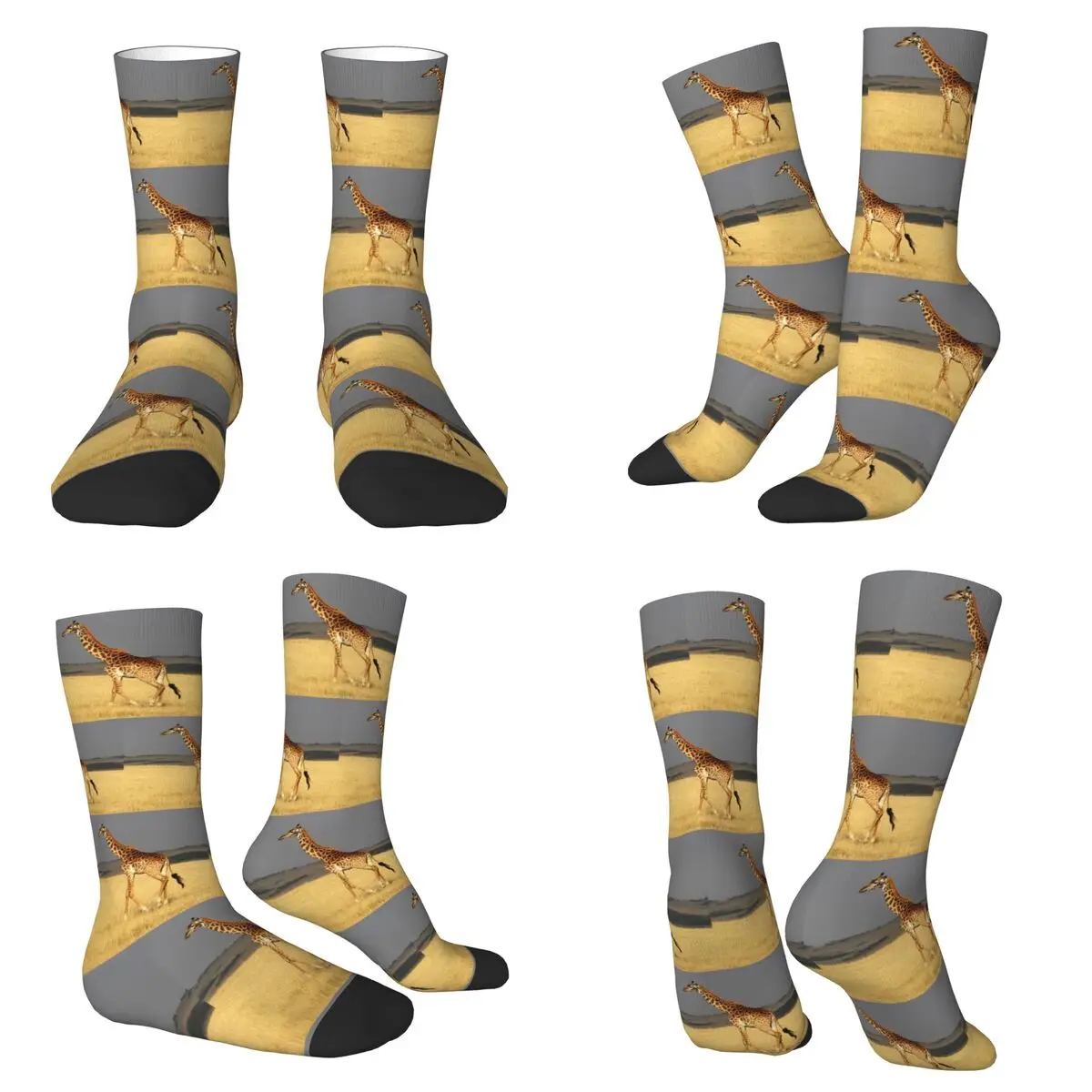 Носки с изображением жирафа, африканские животные, чулки высокого качества в стиле Харадзюку, длинные носки для мужчин и женщин, рождественские подарки
Носки с изображением жирафа, африканские животные, чулки высокого качества в стиле Харадзюку, длинные носки для мужчин и женщин, рождественские подарки