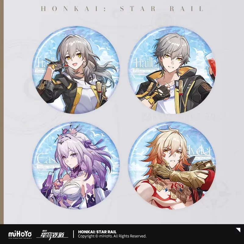 Официальный лицензионный аниме-сувенир miHoYo Honkai: Star Rail — летняя серия с фруктовыми вкусами, значок-брошь, аксессуар, подарок
Официальный лицензионный аниме-сувенир miHoYo Honkai: Star Rail — летняя серия с фруктовыми вкусами, значок-брошь, аксессуар, подарок