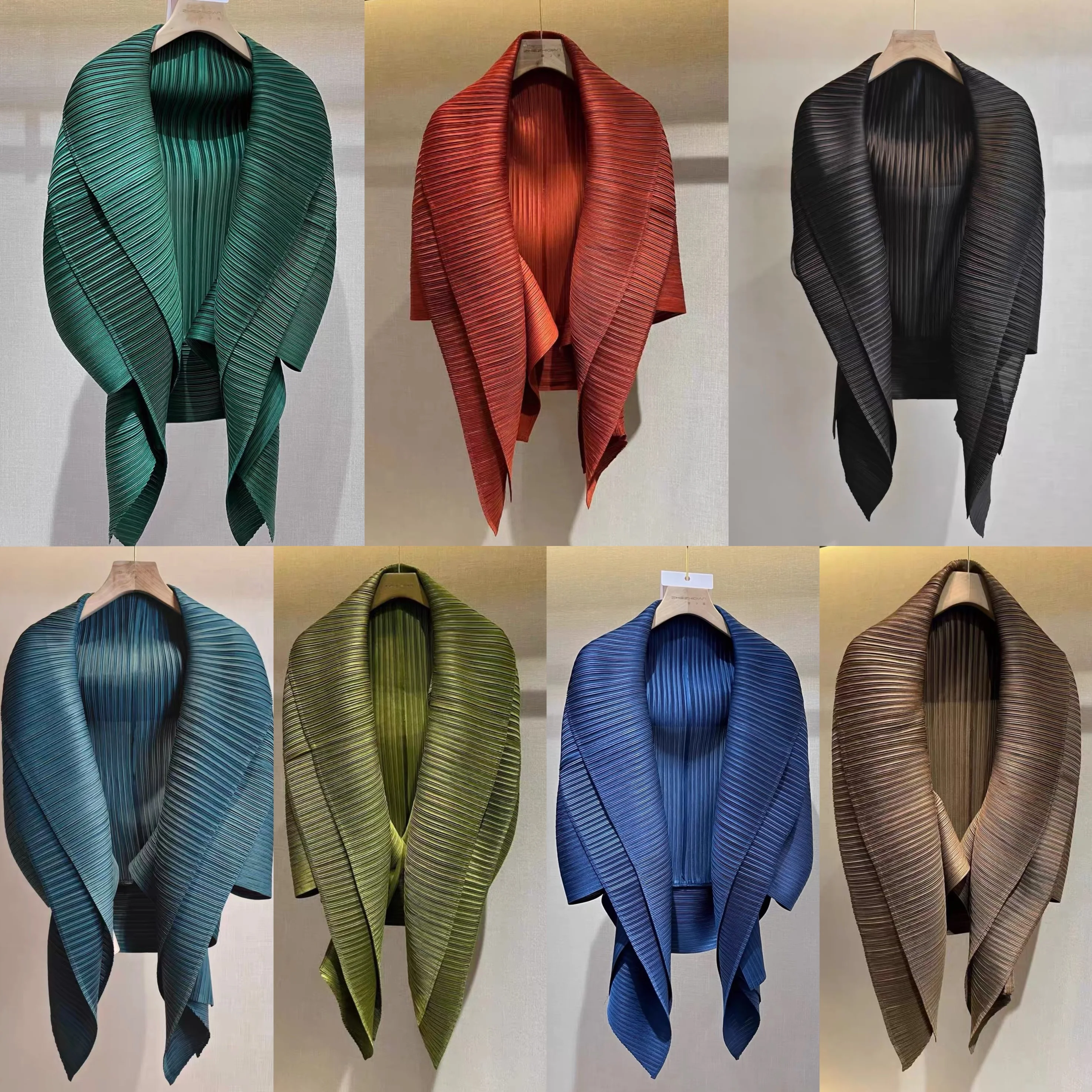 2025 Autumn New High-End Niche Design Pleated Shawl Coat for Women - Stylish Versatile Slim-Fit Figure-Flattering Outerwear
2025 Autumn New High-End Niche Design Pleated Shawl Coat for Women - Stylish Versatile Slim-Fit Figure-Flattering Outerwear