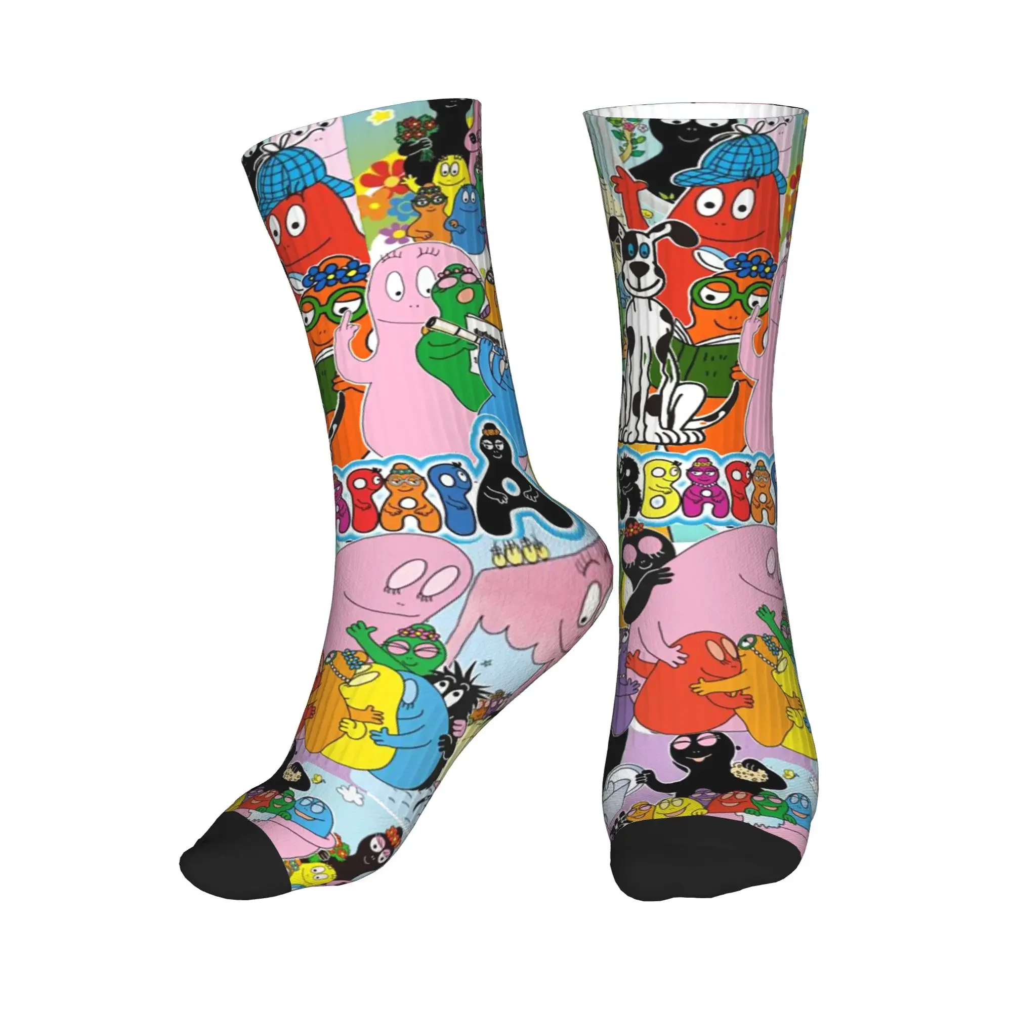 All Seasons Barbapapa Cartoon Sport Middle Tube Socks Sweat Absorbing Crew Socks Hip Hop Stockings for Men Women
All Seasons Barbapapa Cartoon Sport Middle Tube Socks Sweat Absorbing Crew Socks Hip Hop Stockings for Men Women