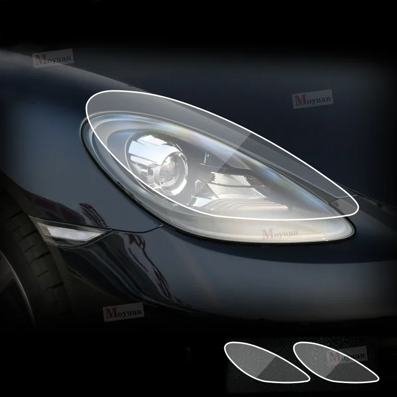 2 Pcs Car Headlight Protective Film Headlamp Transparent Black TPU Sticker For Porsche 718 2014-2023 car Accessories
2 Pcs Car Headlight Protective Film Headlamp Transparent Black TPU Sticker For Porsche 718 2014-2023 car Accessories