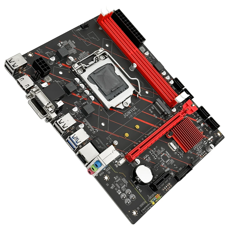 Brand New JGINYUE H81M-H Desktop Motherboard Small H81Graphics Double DDR3 Memory Channel
Brand New JGINYUE H81M-H Desktop Motherboard Small H81Graphics Double DDR3 Memory Channel