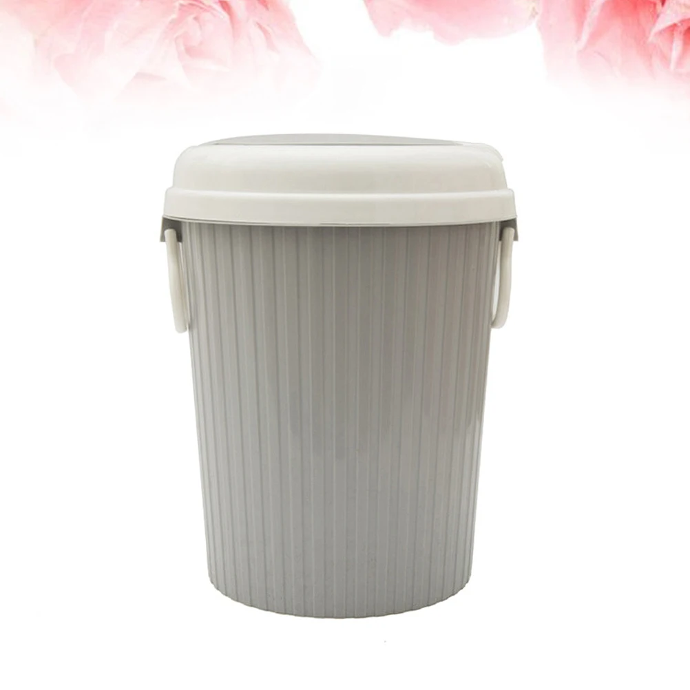 Trash Bin Simple Can Bathroom Garbage Compact Bins for Kitchen Basket with Lid Office
Trash Bin Simple Can Bathroom Garbage Compact Bins for Kitchen Basket with Lid Office