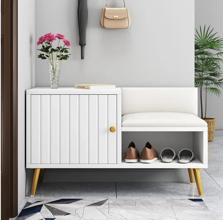 xx-White French Style Entry Modern Balcony Shoe Storage Cabinet with Change Bench*
xx-White French Style Entry Modern Balcony Shoe Storage Cabinet with Change Bench*