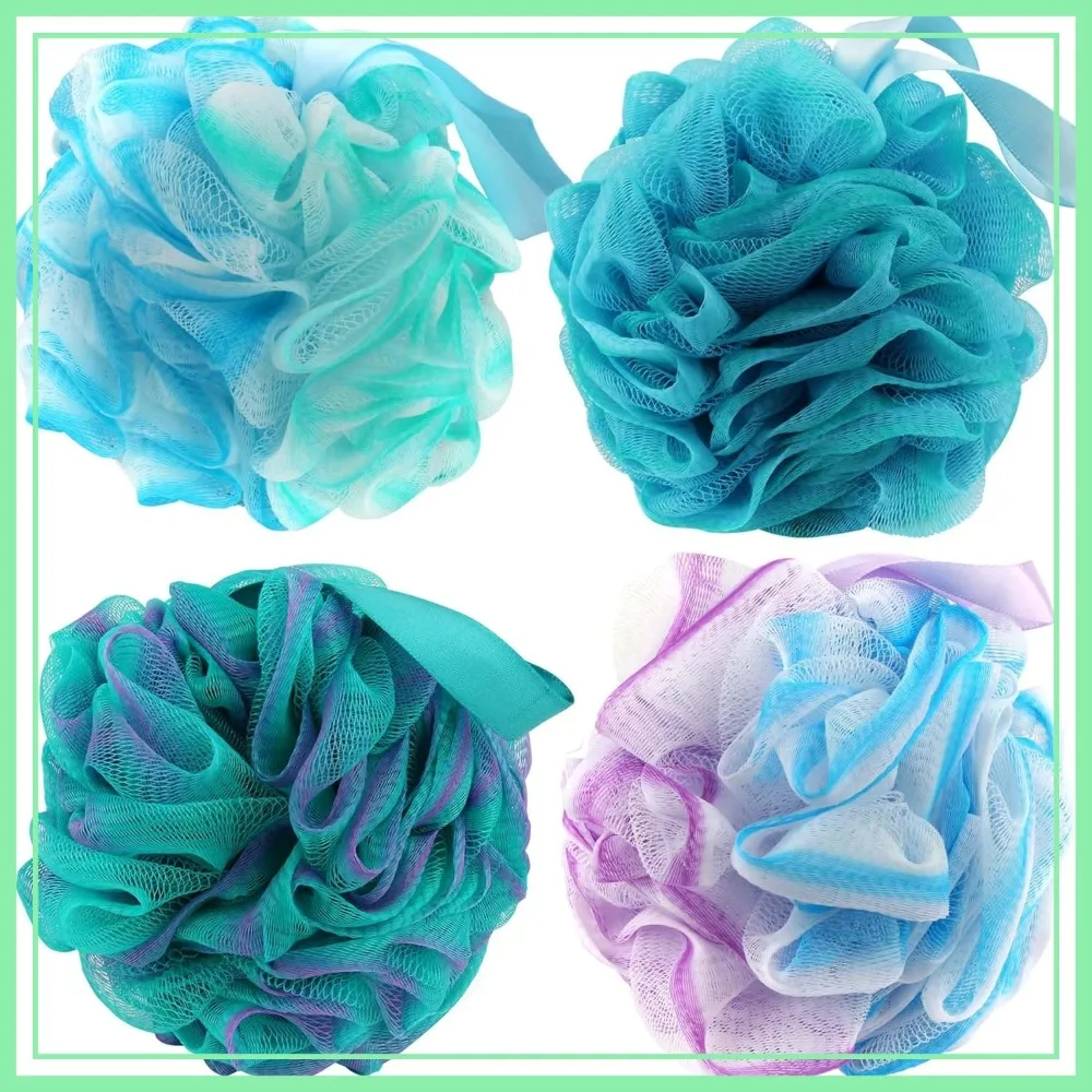 Large 70g Bath Sponges, 4 Pack Exfoliating Shower Loofahs for Women Men
Large 70g Bath Sponges, 4 Pack Exfoliating Shower Loofahs for Women Men