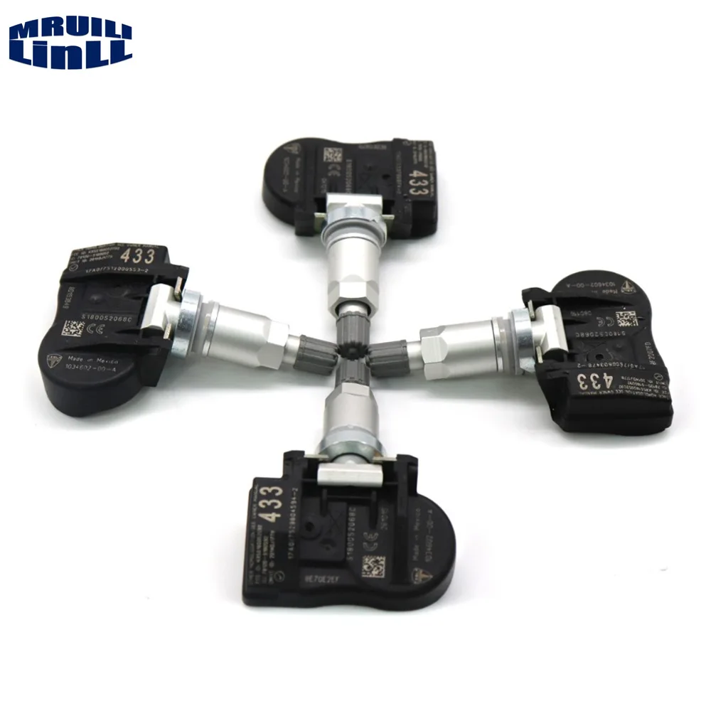 4pcs NEW Tire Pressure Sensor OEM 103460200A 433MHz For Tesla Model 3 For Tesla Model S For Tesla Model X For Tesla Model Y
4pcs NEW Tire Pressure Sensor OEM 103460200A 433MHz For Tesla Model 3 For Tesla Model S For Tesla Model X For Tesla Model Y