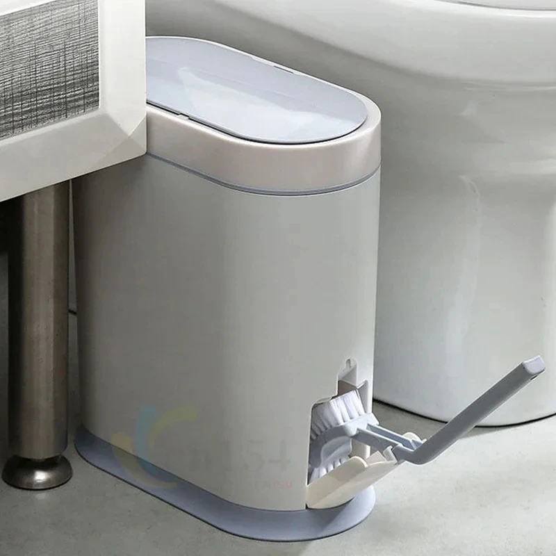 8L Smart Sensor Trash Can Narrow Bathroom Garbage Box With Toilet Brush Living Room Sensor Trash Can Kitchen Trash Can
8L Smart Sensor Trash Can Narrow Bathroom Garbage Box With Toilet Brush Living Room Sensor Trash Can Kitchen Trash Can