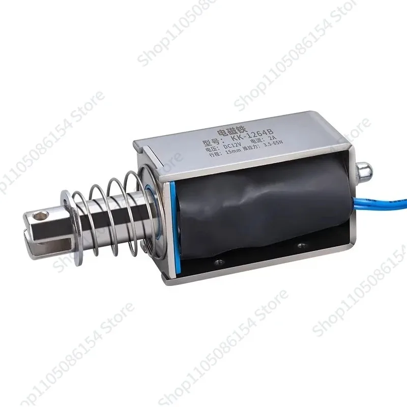 Through push-pull small micro DC electromagnet push rod telescopic strong pull-in switch 6V12V24V long stroke
Through push-pull small micro DC electromagnet push rod telescopic strong pull-in switch 6V12V24V long stroke