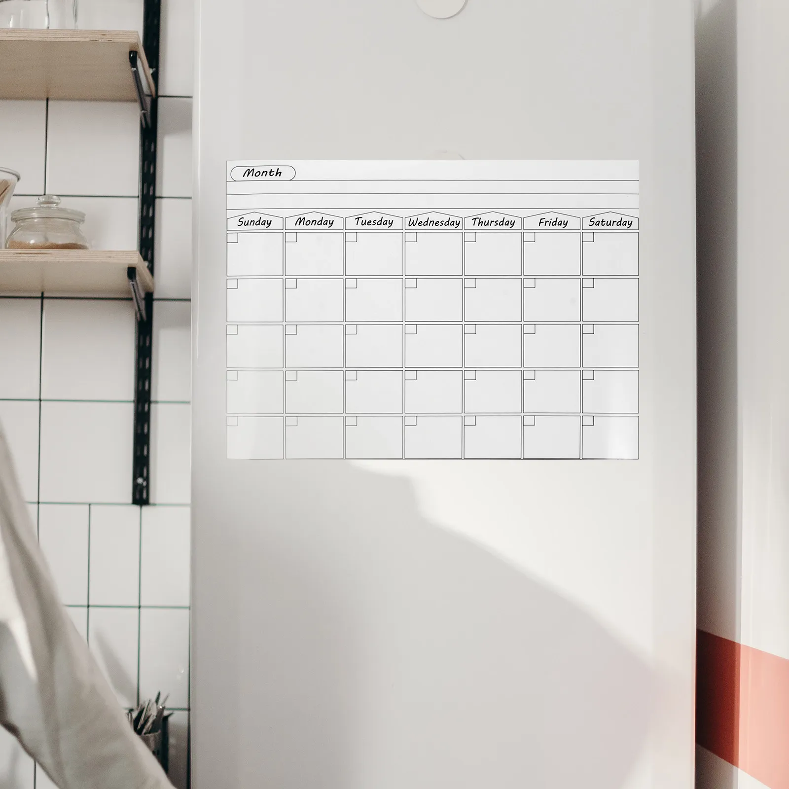 1Pcs Fridge Magnetic Board Erasable Planner Sticker for Refrigerator Reminding Board Memo Flexible Whiteboard Calendar Style
1Pcs Fridge Magnetic Board Erasable Planner Sticker for Refrigerator Reminding Board Memo Flexible Whiteboard Calendar Style